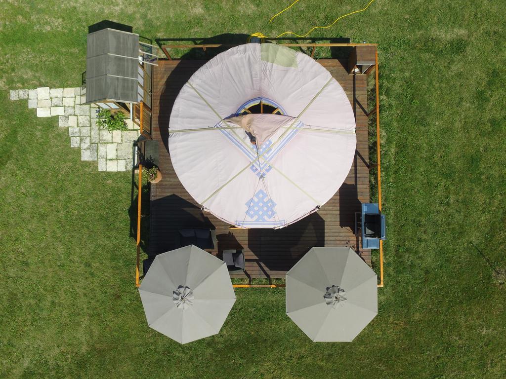 Glamping Abruzzo - The Yurt Hotell Catignano Exteriör bild